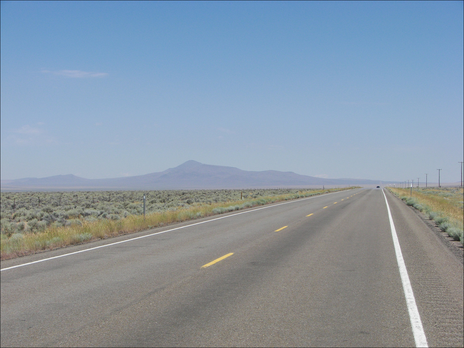 Just into Oregon on Highway 95 from our first stop in Winnemucca